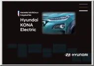 Hyundai Kona Electric, Kezelési kézikönyv kiegészítés