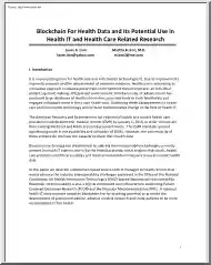 Linn-Koo - Blockchain For Health Data and Its Potential Use in Health IT and Health Care Related Research