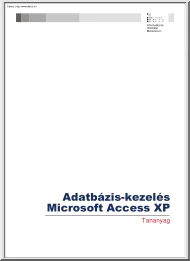 Access XP ECDL tananyag